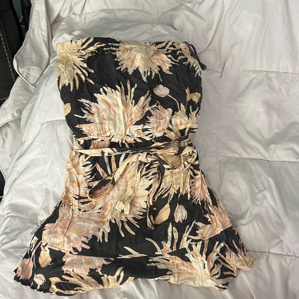 Mini dress floral, size small by Cloth & Stone